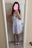 In the past I've had some issues with short dresses from Lulus not fitting right (too tight) but this one fit perfectly and it is a very cute colour. I thought I wouldn't like the lavender and green mix but it is perfect. I wish Lulu's would do a pink floral pattern with pinks, fuchsia, and reds though (without the green). Still, very cute dress. Wish Lulus have some low lavender coloured heels to go with the dress (I don't want a super high heel that I can't walk around in for a reasonable amount of time). - Sunny W.