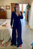 This dress fit perfectly and was so comfortable.  I received compliments all night. Will definitely wear it again. - Renee D.
