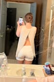 I ordered a M based on the size chart and reviews and they fit PERFECTLY which is saying a lot because I can neverrrrr find shorts that fit me!!! And they're so soft and stretchy, def the most comfortable pair of shorts I have. Lulus shirt in the pic too :) - Hali B.