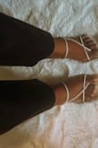 These shoes are so cute AND SO comfortable, I was so surprised. You can definitely dress them up or down. Going to wear them so much this summer - Lovie L.