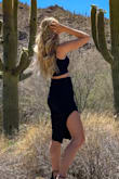 Love the length and the slit, perfect for any occasion. - Kaya B.