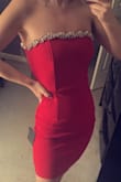 Really love the fit and the jeweled top. - Silva G.