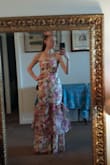 So beautiful and such a unique style and pattern. Very flattering, maybe just a tiny bit too long. - Joanna C.