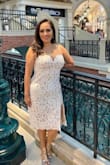Beautiful dress, got many compliments! Very comfortable and love that straps are adjustable. - Luci L.