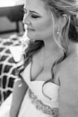 This necklace was the perfect addition to my wedding day jewelry! It is the perfect length and looked beautiful with my dress! - Lydia B.