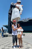 This is a favorite of mine! I am so short so the xs was just right for me. I wore this in San Diego last summer & it was very comfortable. - Joy H.