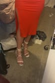 My new fav heels, they are so cute and comfy! Not too high my boyfriend is still taller (: - Erin B.