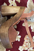 These shoes are amazing! They are exactly how I imagined them. I had to size up because my size was sold out, but it worked out perfectly. I have wide feet and the extra room gives me the space to walk without pain. I feel amazing when I wear them. They don't hurt my feet and they aren't too heavy, I find them easy to walk in and they are very nice! - Grace S.
