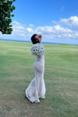 Such a beautiful dress, comfortable, great quality, perfect fit, got a lot of compliments. - Roxana G.