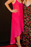 This dress can easily be used for different occasions, and dressed up or down. The color is super fun! The chest was a little tight but fine, and the waist was very flowy. Adjustable straps were helpful. - Emma-Gail M.