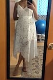 Loved wearing this. I bought about 5 dresses from Lulu's and this was the one I stuck with. The lace is really pretty and casts a nice shadow in the sun. I'm quite short so the main reason this one worked for me was that it had adjustable straps so that I could have the waist of the dress at my actual waist. Wish I'd had this option with some of the other dresses because it seems like they're mostly made for tall people. - Radhika P.