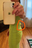 I am upset that I have to write a bad review, I could have not said anything like the last few times I have shopped at Lulus, but unfortunately, I have to do it.  
I had all intentions to like this dress, it had a great lime color that runs in style this season, and it seemed to be feminine. Instead, it was poorly sewed. You can see from the photo how the zipper sticks out and the back lumps in one place. The zipper has also bad quality.  I have a slim athletic body, the dress was true to size, simply it was ill-fitted due to the cut and the sewing. 
Unfortunately, it has been like this with the last purchases from Lulus: I have been sent a dirty used dress in the past, then a wrong order, and so on. I think I am taking a hiatus from Lulus.  
Lulus, please hire professional tailors and staff who are aware of what is being sent to customers. Thanks. - Gladiola U.