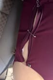 Loved the dress, especially when it came in and I tried it on. However, I put it on next for a friends wedding and the zipper completely broke. The zipper ripped through the material of the dress. I literally had to safety pin the dress because it was all I had. Thankfully I had a shawl with me but it was not fun having to hide it all night. Super cheap material. Sad because the dress is beautiful. - Alyssa D.