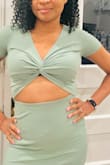 I love this dress so much, I am considering getting another color. It's beautiful, comfortable, fits well . - Sophia V.