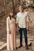 I absolutely love this dress! It's light and comfortable. I typically would order a small but after reading all the reviews I decided to order an xs and I'm so glad I did! I used this dress for my engagement photos in February. The dress was not warm but still so cute! - Stephanie M.