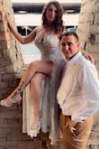I bought this for a military ball that we went too!!!! It was exactly what I wanted. It was a little loose around the chest area bc the straps don't adjust but I used tape to keep it in place! = - Shannon M.