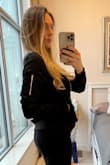 Easy go-to jacket, goes with everything and looks cute. The material is very thin so I wouldn't use it to keep warm, rather an accessory for an outfit. - Talia M.