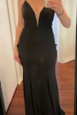 Fits perfectly. Hugs in all the right places. There were lots of loose strings that I had to cut off. But besides that, it's very nice - Mandy A.