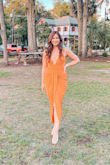 I don't think I've ever gotten so many compliments on a dress. The color was beautiful and the dress itself was very comfortable. The v at the front seemed to get lower as the night went on so if you're worried about showing too much, bring a safety pin just in case. - Daniela Y.