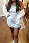 Really loved this outfit. Perfect for my bachelorette party and the ties make the top super flexible and true to fit however you need. Trying to find another reason to wear it asap. - Samantha A.