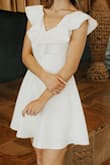 I ordered this dress for my graduation pictures and it was perfect. It was a little big in the armpit area, and I didn't have enough time to exchange for an XS so I had it tailored and it was perfect. So flattering and makes any body type look stunning. Highly recommend - Ashtyn G.