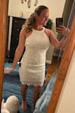 So happy with my dress! It fits better than any of the dresses I tried on in stores. I can't wait to wear it to my college graduation! - Cambria O.