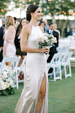 Wore as a bridesmaids dress for a friends wedding. We all wore different styles in champagne - Anna C.