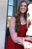 I ordered this dress for sorority recruitment and have worn it to a second sorority event, it is a beautiful shade of red!! My problems with this dress are that the zipper isn't the best quality (very different zipper than other Lulus dresses I've ordered) and the seams in the top half of the dress along the chest area are a little strange and though they aren't very noticeable in photos, I just feel like they aren't that flattering on. These two problems aren't big enough to take away from thinking the dress is pretty, I think it photographed really well! I do like this dress, it's just not my favorite of the dresses I've ordered from Lulus. If there was a different style of this dress in this color of red I'd be very interested to look into it! Also sorry these aren't the best pics to show off the dress but it's all I have! - Haydon L.