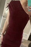 Liked it but loved the other Lulus dresses more & this one just didn't compare to other dresses I ordered. Little long for what I was looking for and I didn't love the one shoulder. Love the fabric and the fit though. I would recommend just depends on your style preference. - Cassandra R.