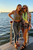 Super cute - I ordered a size down from my usual and it fit perfectly. Great with jeans for a nice summer outfit. The back is so fun & looks cute with a bralette. - Teagan M.