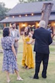 Beautiful yellow color. Wore this to a friend's wedding and got so many compliments! Nice length; at 5'4 I didn't have to worry about tripping or needing to have it hemmed. - Kristen H.