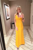 I was very skeptical of this bc of all of the rave reviews as I thought something was weird but after seeing all the pics, I couldn't help but notice this dress looked amazing on every woman. I took a chance with my first purchase from Lulus and will definitely recommend this dress and company to everyone! I felt super elegant but also sexy in this dress. I stood out amongst all of the black dresses at a wedding and got compliments all night. I needed to have the tailor take it in a bit but I was afraid to order the xs. Sooooo happy with this purchase! Buy it girls, you will absolutely love it! - Melissa V.