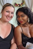 This is the perfect little black dress! I wore it to a friend's wedding and danced all night in it! The slit adds just a touch of sexy while still being a modest length. I also love the deep v neckline and works great with a long dainty necklace. Measurements are accurate. - Kayla B.