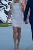 This dress fits really well and is so pretty on. Very feminine and lovely. - Kyra W.