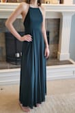 Perfect prom dress for a long and lean beauty. Was just long enough (which is hard to find). Adjustable straps on the back helped keep the top snug and fitting nicely. Many compliments on the dress and color. - Rebekah E.