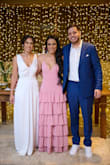 It's an amazing dress, I bought a small one but I had to return it and exchange it for one XS, and it fits perfectly. High quality fabric and it is exactly like the picture. - Tatiana S.