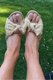 These shoes look just like the $350 designer pair. Very comfortable!! I can't wait to wear them out, I know I'll get so many compliments!! - Susan C.