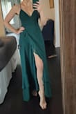 I really love this dress! Ordered for a wedding, it was beautiful [and] elegant. Supportive, comfortable fabric. Very elegant. - Madeline S.