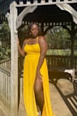This dress was perfect for our video shoot. I was really surprised at the fit. Always thought lulus was for petite, skinny women. But it looked out for my midsize body. - SharRon T.