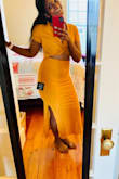 Great fit! Hugs all the right curves. Love the colour, so vibrant and and makes me feel very sexy. I would strongly recommend this dress for a fun and casual hangout.
I will be picking up sage green too as I love it - Josephine H.