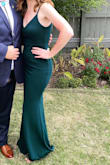 Everything about this dress for our friends' wedding with semi-formal attire was perfect. I'm 5'6" and wore heels and the length was just right. I was highly impressed with the quality of the dress-so well made! And I got compliments all night long, even the BRIDE told me she loved my dress. - Hayden L.