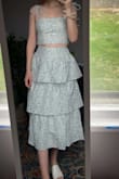 I bought this for a summer garden party wedding and I love the fit! I'm very excited to dance in it and feel the skirt swirl! - Elizabeth G.