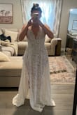 So comfortable & fits almost perfectly! I'm short (5'2) so it's very long, and it's a little loose at the top with no bra but will be easy to alter those things. - Shannyn W.
