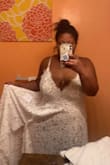 This dress fits like a dream. It's gorgeous and looks even better than I could imagine! - Nellise O.