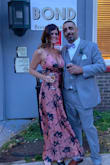I received so many compliments on this dress. It fits perfectly and hides those tiny flaws that I always worry about. I DID sew old bathing suit pads in due to the fact that I was unable to wear a bra but that took all of 10 minutes. I have since ordered the white and blue for another occasion = thanks Lulus! - Candace G.