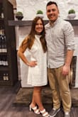 I wore it for my shower it was so flattering and comfortable and I got compliments all night! I usually wear a M for Lulus but sized up and got a large to be more comfortable. It was a little loose but I'm happy with my choice. - Emily D.