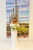 Everyone loved my dress and were fascinated on the price for a beautiful wedding dress. Fits perfectly! - Nikki L.