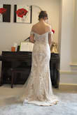 I was looking for a reception wedding dress for a while and finally found a perfect one. The sweetheart neckline with padded cup and mermaid tail was exactly what I was looking for. The dress shines when it catches the light. Even though the dress is a bit big on the top for my body type, I'm happy with the results. I love my dress and can't wait to wear it on my big day. Thanks Lulus. - Van D.