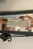 Very pretty dress. Will have to wear something underneath b/c it isn't double-lined. Very soft. Adjustable straps. - Lindsey C.