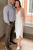 This dress fit me perfectly for my bridal shower!! Loved it. - Angela R.